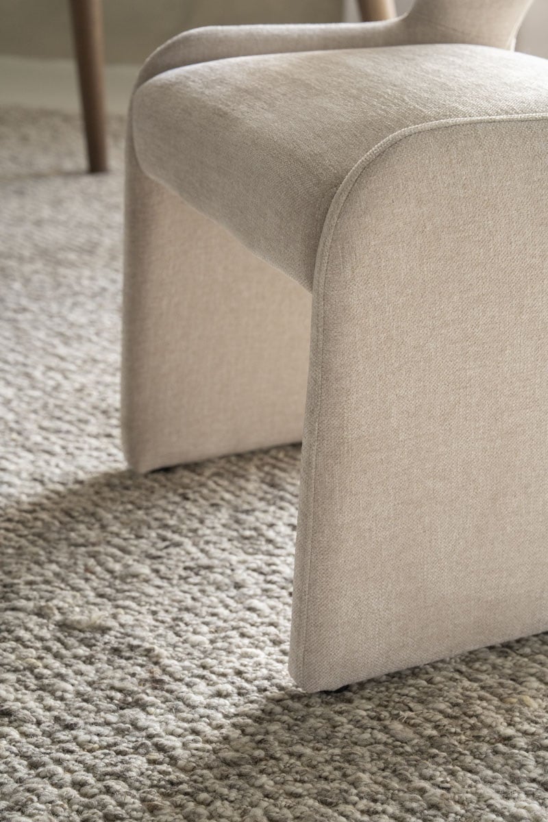 Esszimmerstuhl Odette Stoff beige