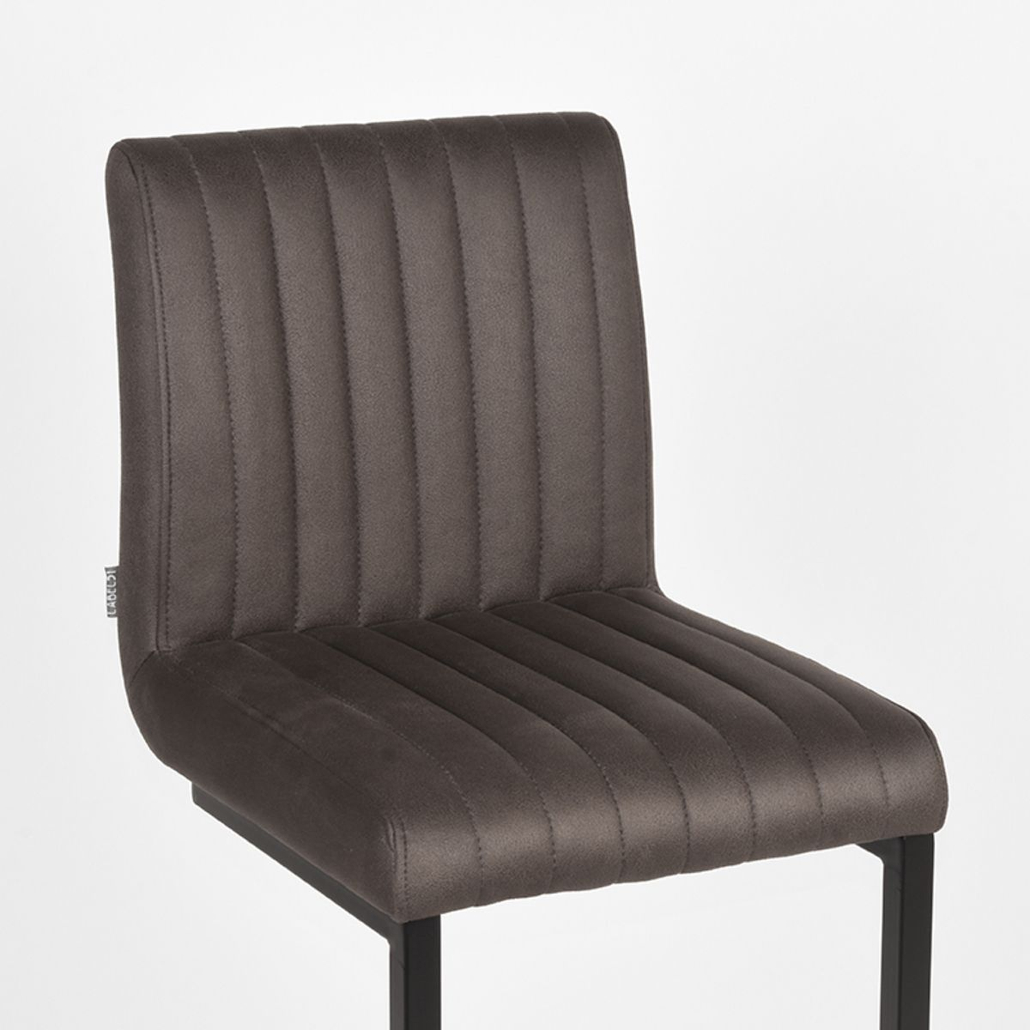 Barhocker HUGO Microfaser anthrazit SH 66 cm Barstuhl