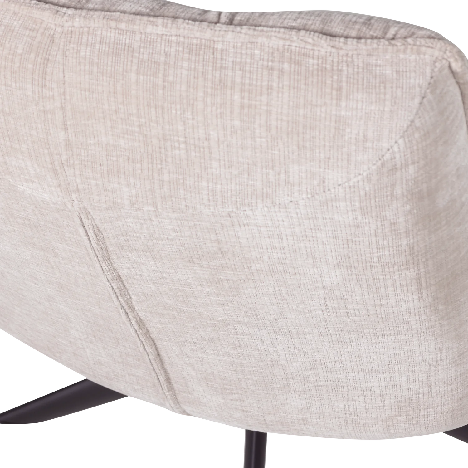 Loungesesel Sessel drehbar Jouke Chenille natur