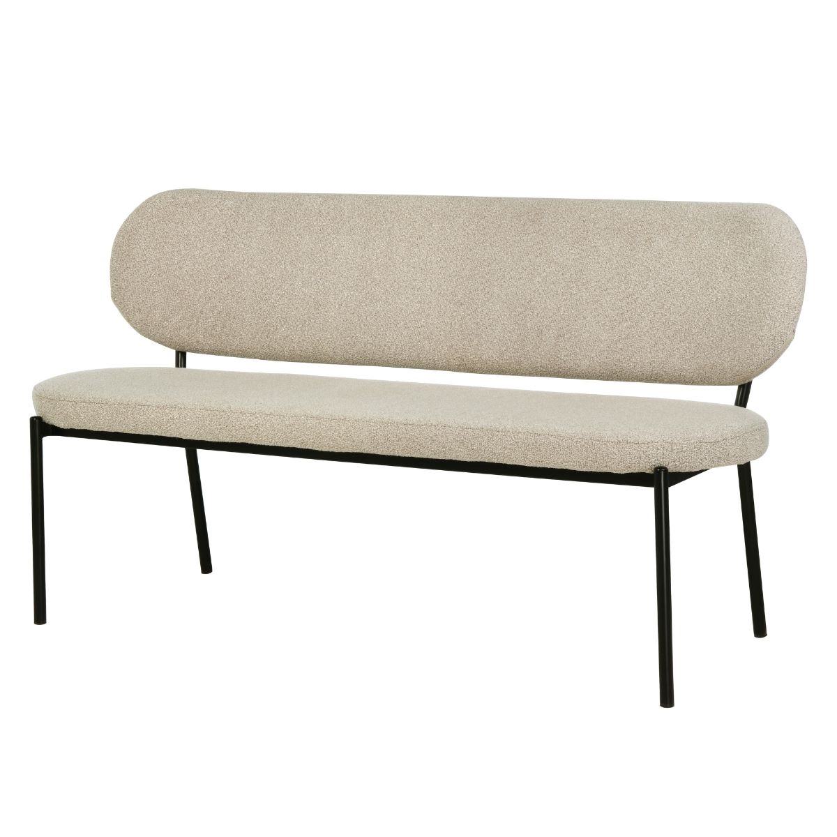 Esszimmerbank Küchenbank CADDY 160 cm taupe