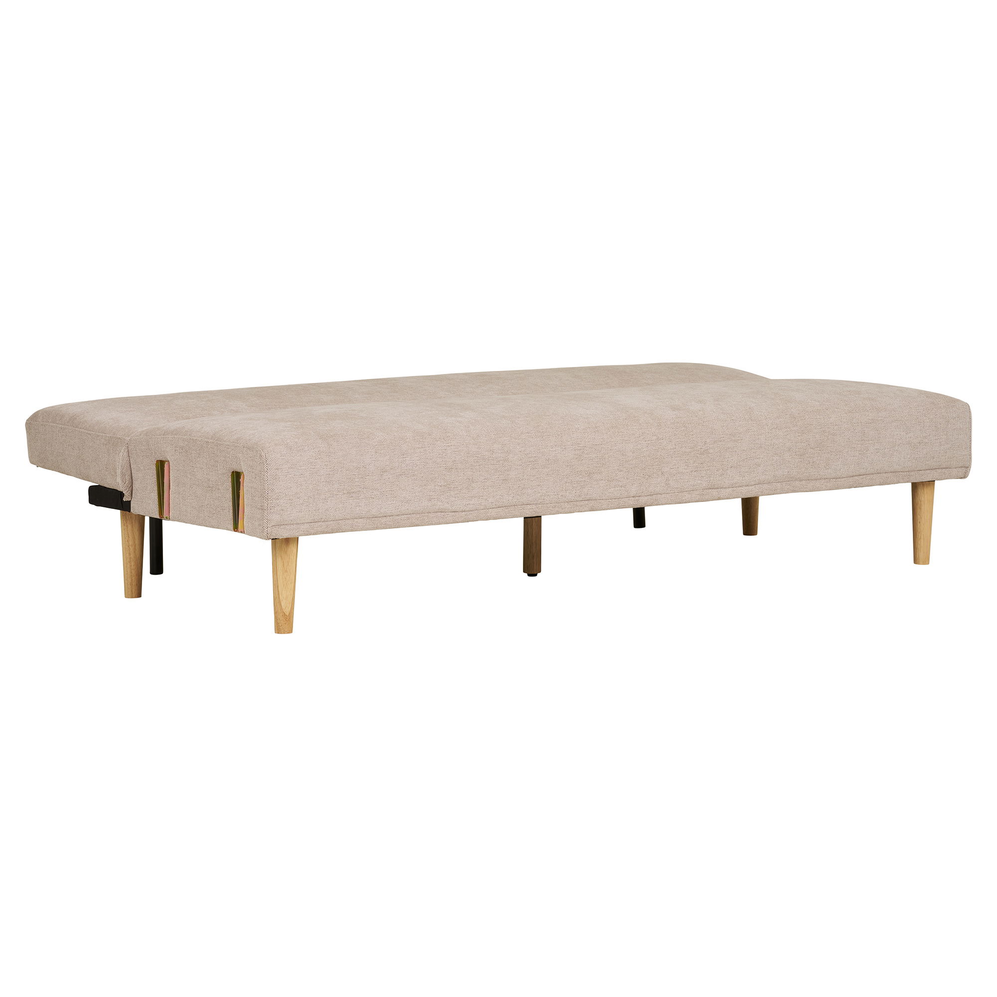 Schlafsofa Sofabett CARLOS 208 cm dunkelsand Couch Tagesbett