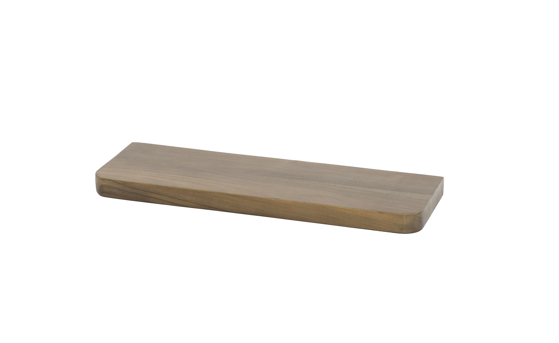 Wandregal Soul 60 cm Akazie Massivholz braun Regal
