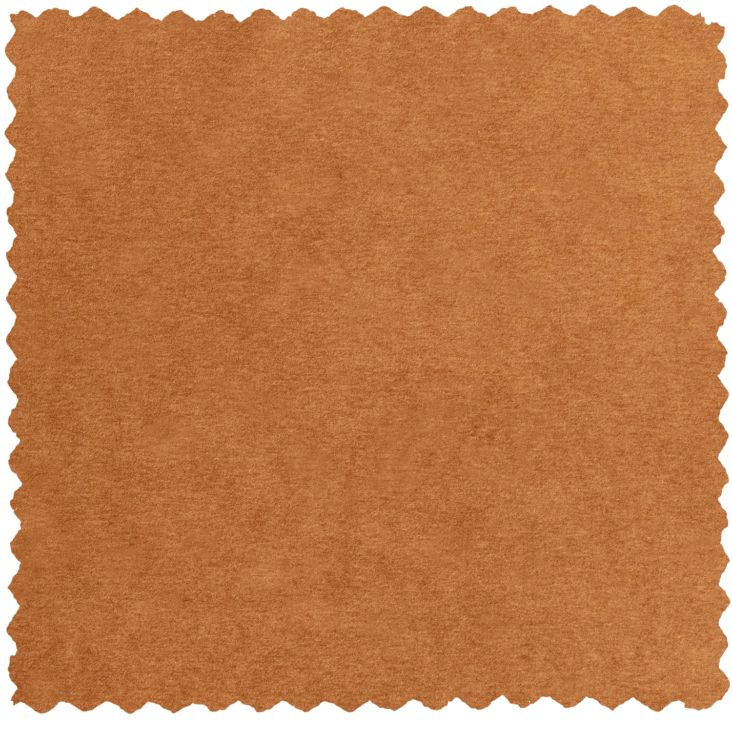 Pouf LLOYD 90 x 90 cm Hocker Sitzhocker Samt Velvet zimt