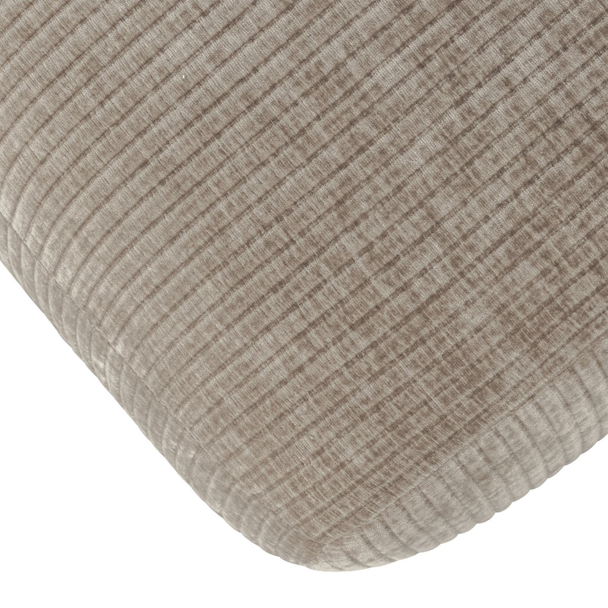 woood Esszimmerbank Hocker MOJO 164 cm gerippter Stoff dunkelsand