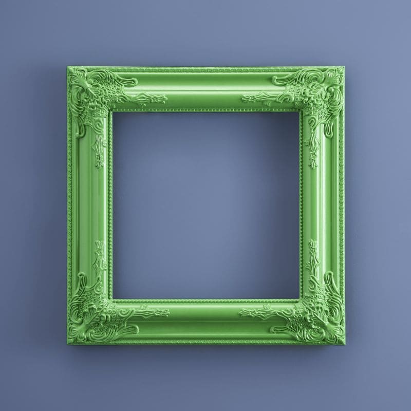 Bilderrahmen Royal Frame Rahmen Dekorahmen Holz grün