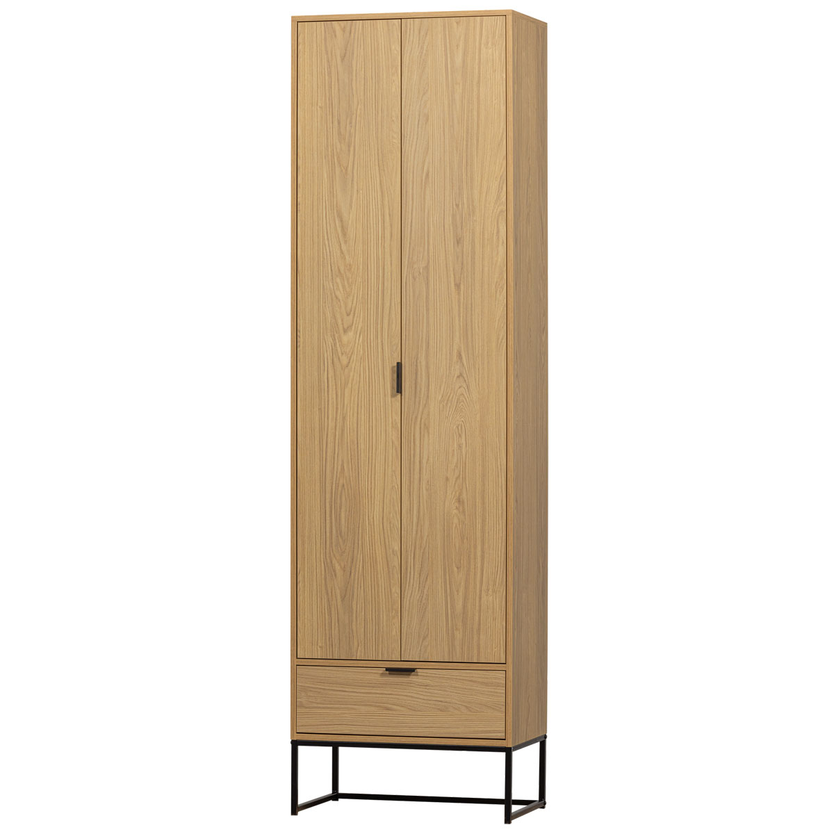 woood Schrank SILAS B 60 cm Eiche Dekor 2 Türen