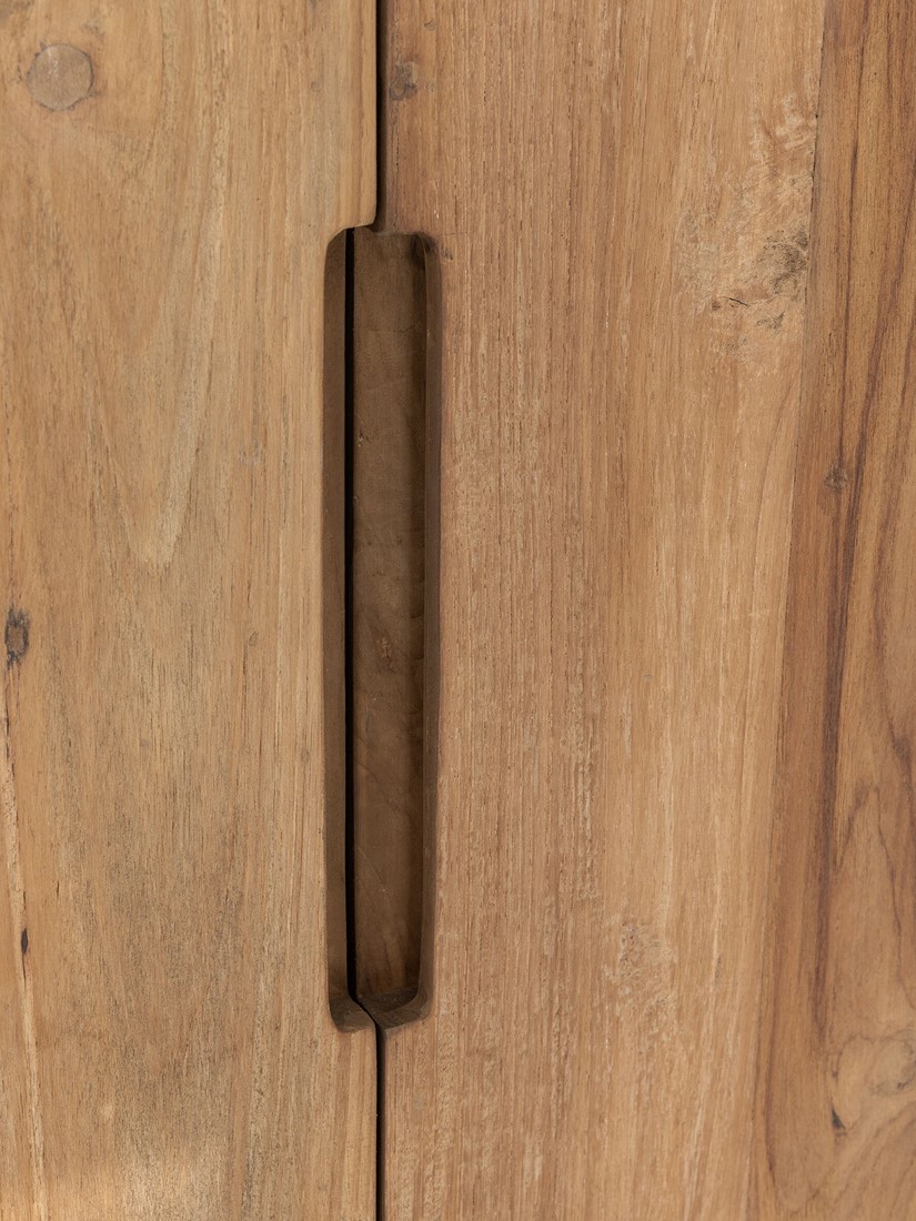 Kommode Bliss H 130 cm recyceltes Teakholz Schrank