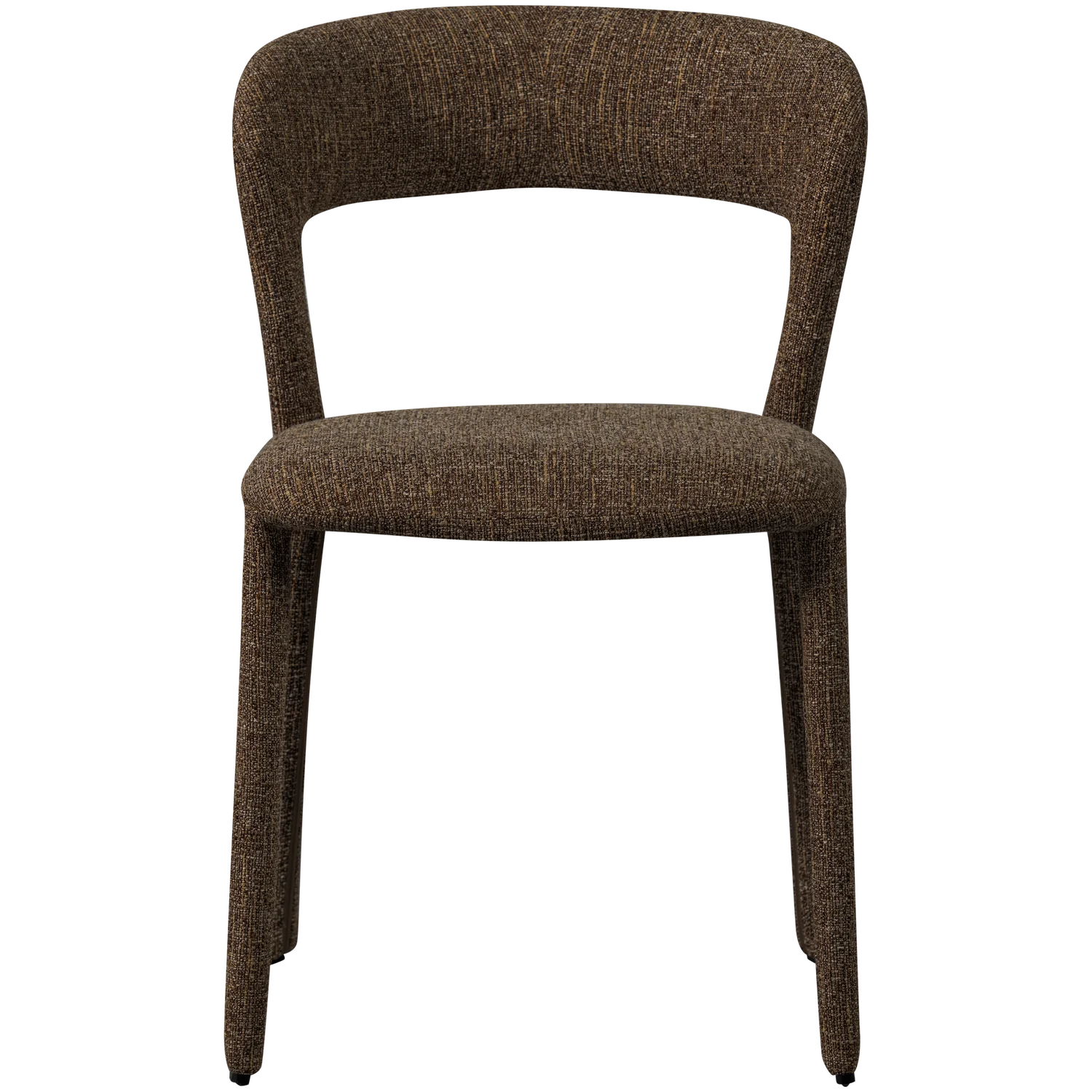 Esszimmerstuhl Stuhl NOBLE Webstoff braun melange