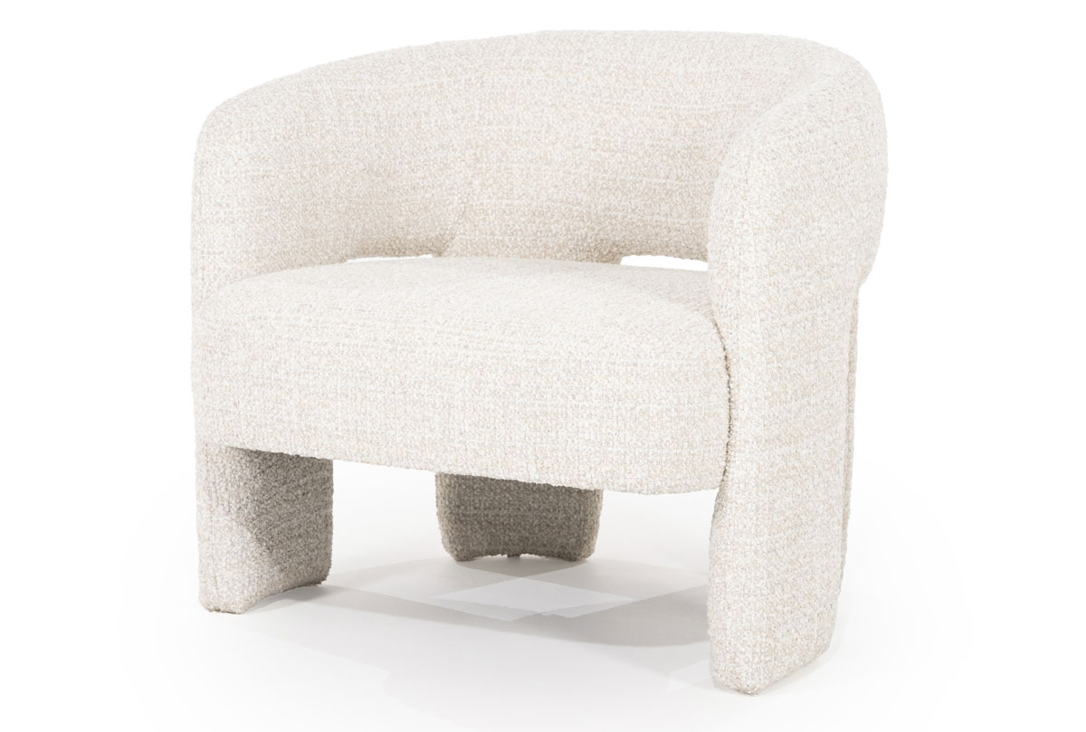 Sessel Hamilton stoffbezogen beige Clubsessel Fernsehsessel