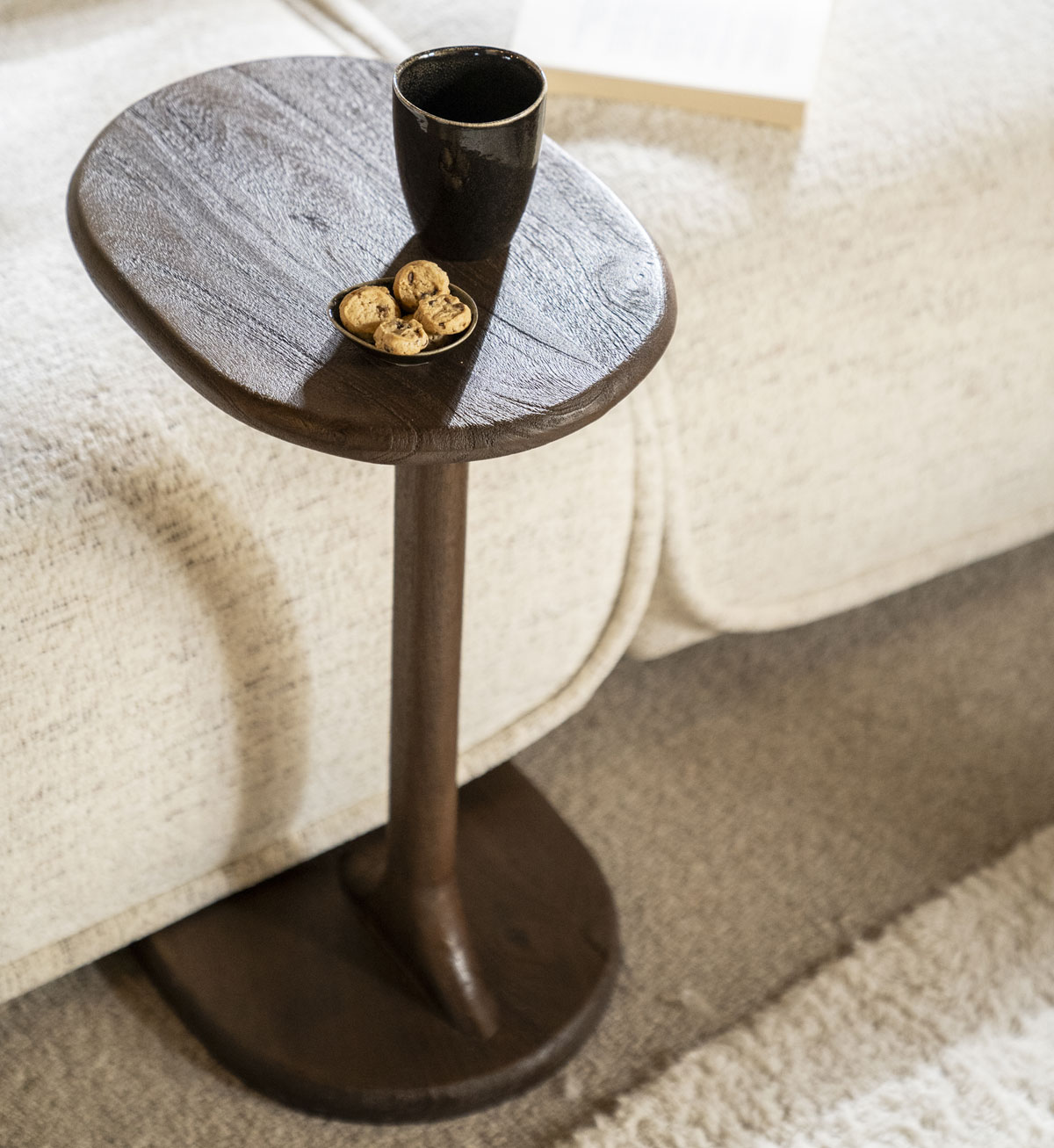 Beistelltisch Fenix H 55 cm Mangoholz braun