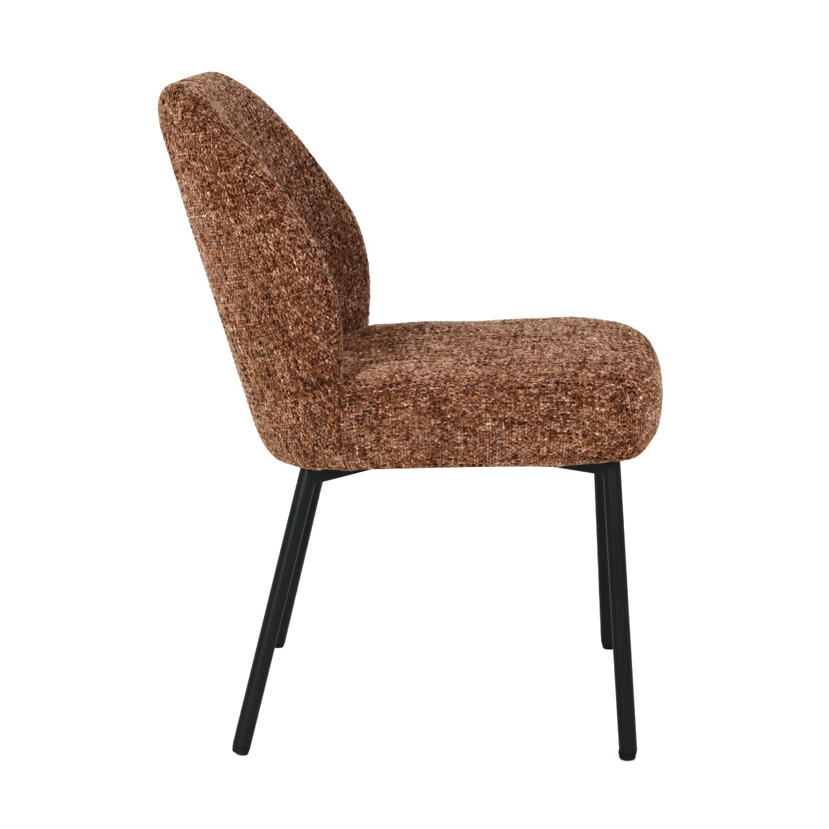 Esszimmerstuhl Tess Stuhl Stoff Bordeaux