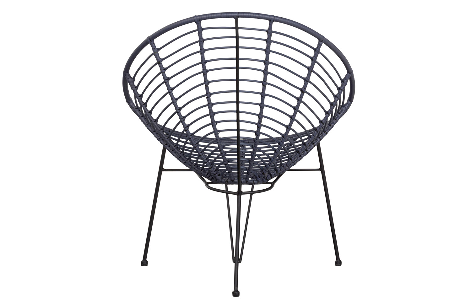 2er Set woood Lounge Stuhl Jane blau