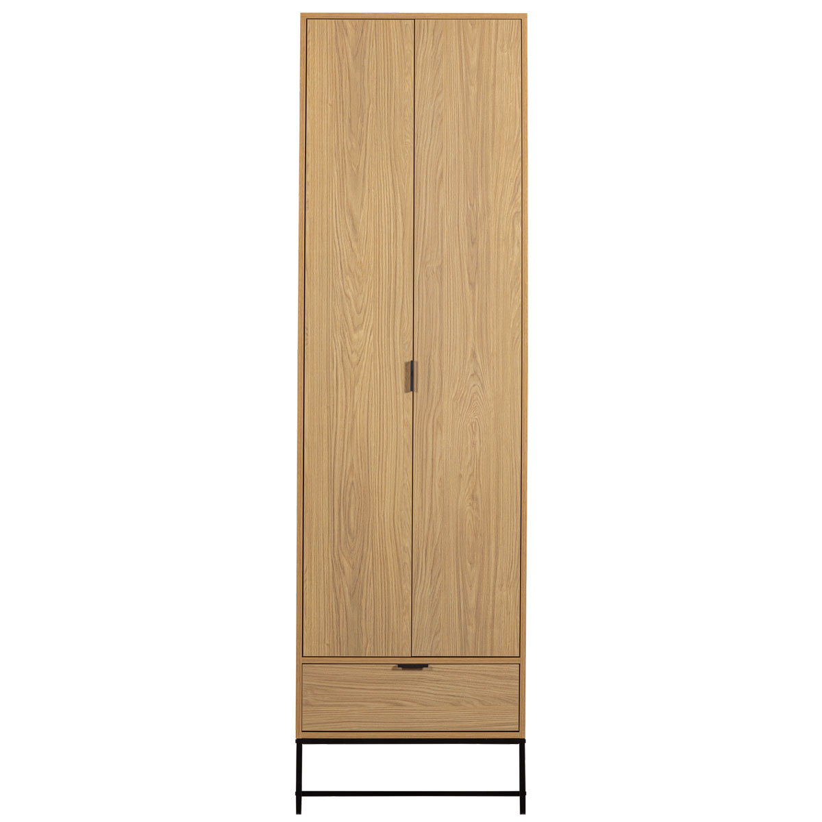 woood Schrank SILAS B 60 cm Eiche Dekor 2 Türen