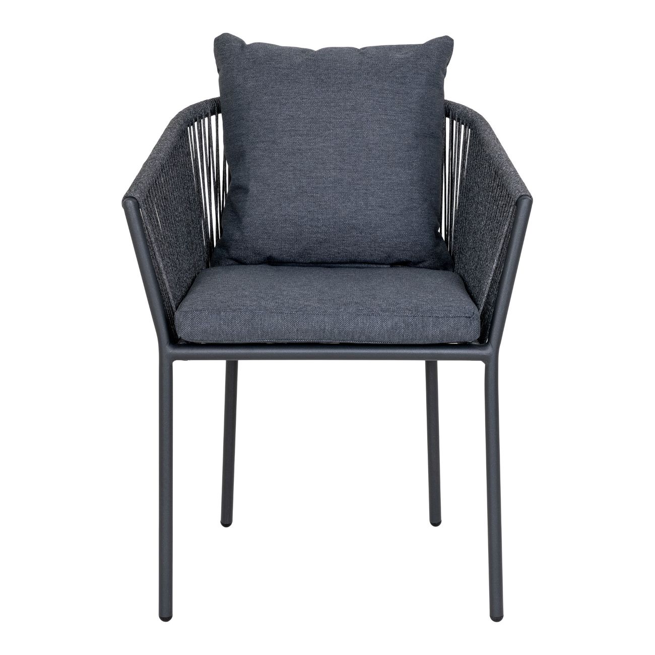 Gartenmöbel Set NEWLAND & SANREMO – Tisch mit Stühlen und Kissen