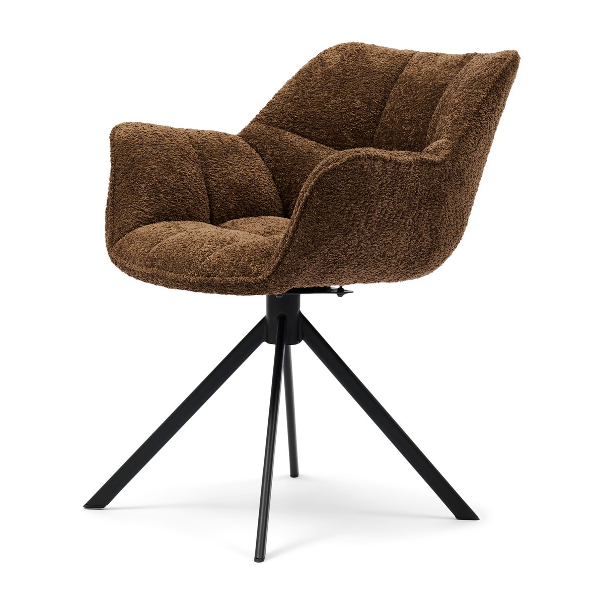Rivièra Maison CARNABY Armlehnstuhl drehbar Umber Brown