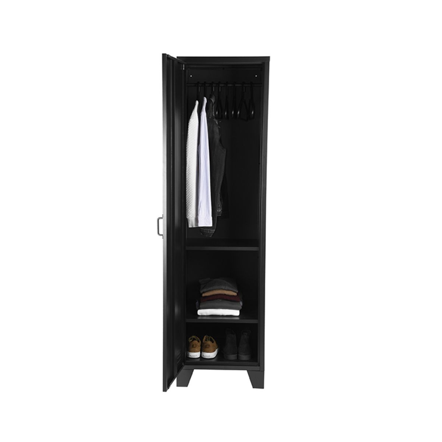 Industrie Spindschrank Schrank Mas Metall schwarz