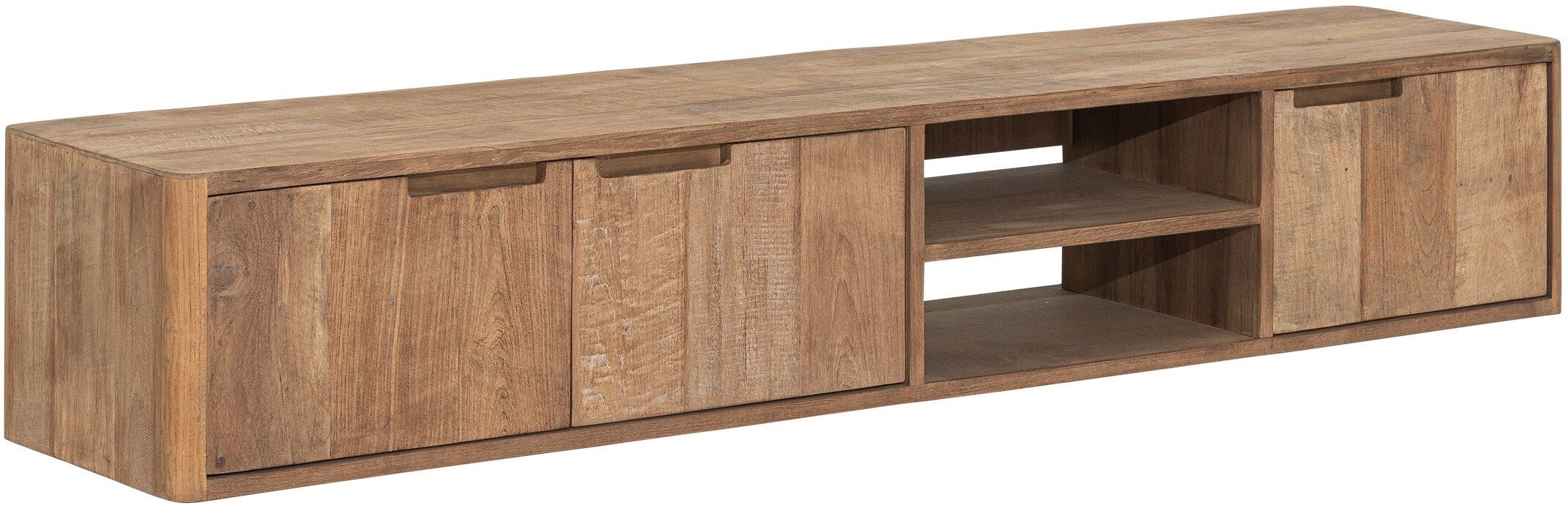 TV Möbel Bliss 170 cm hängend recyceltes Teakholz Lowboard