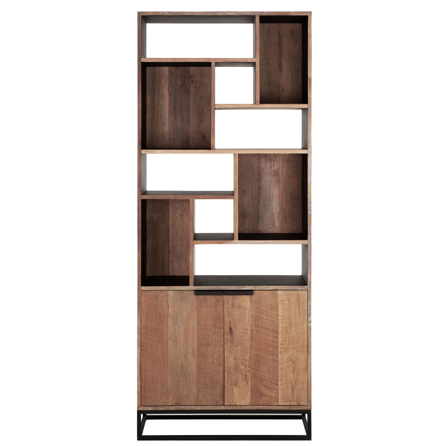 Bücherschrank Regal Cosmo B 90 cm Teakholz