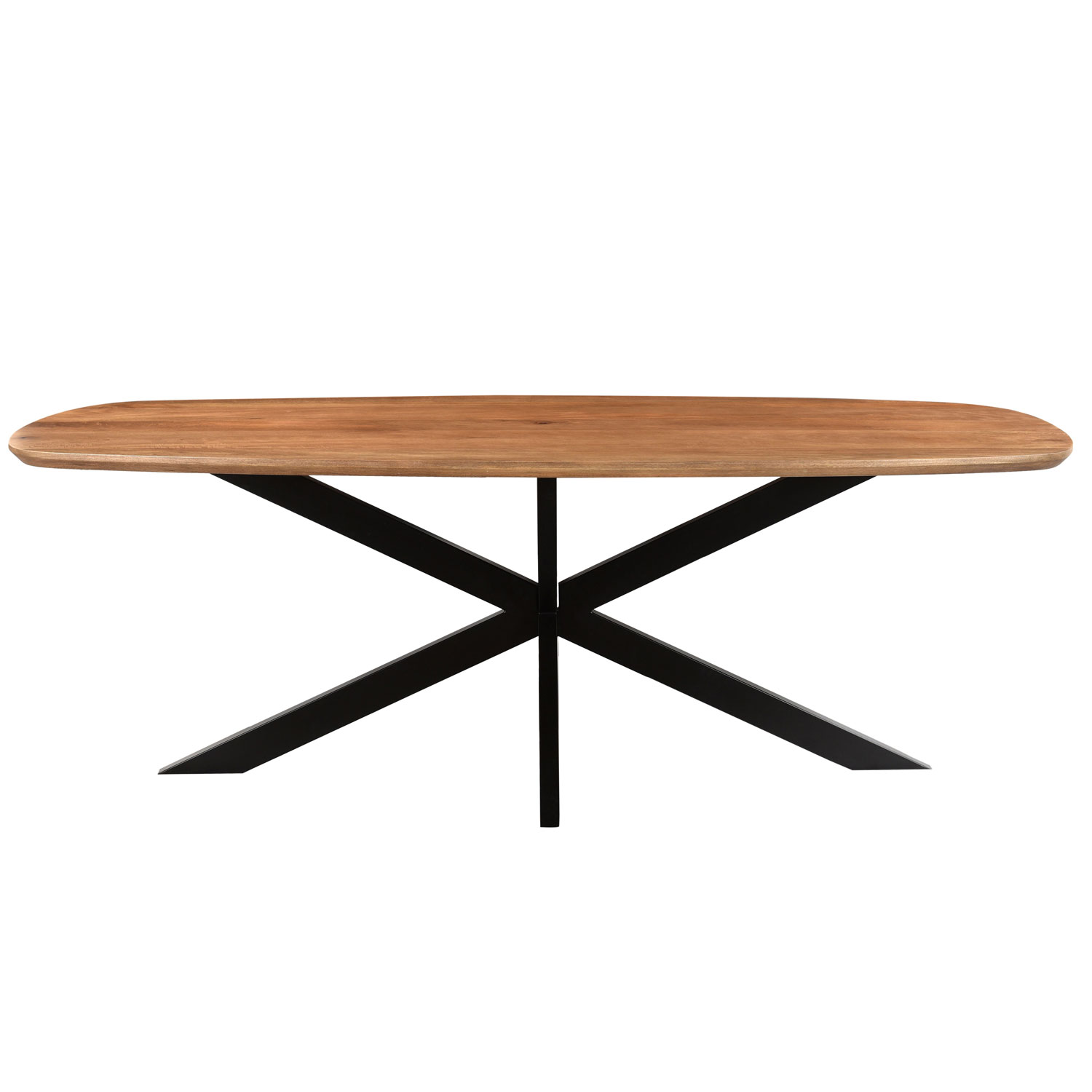Esstisch Jesper Danish oval 210 x 105 cm braun
