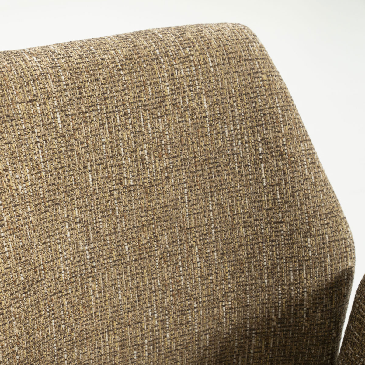 Esszimmer Stuhl Indy Vierfußstuhl Metall Stoff senffarben