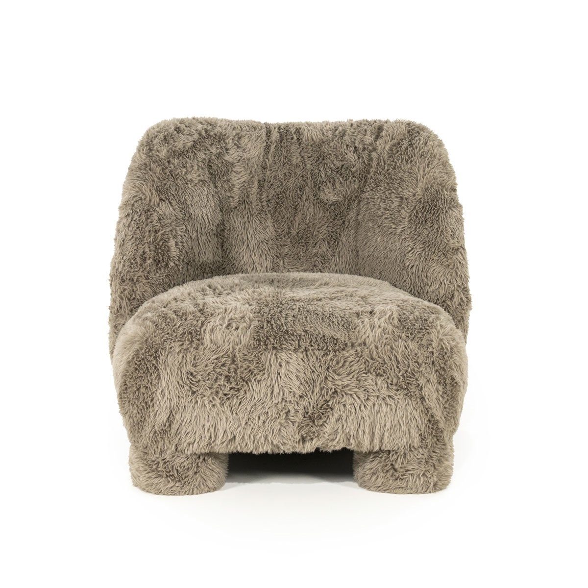 Sessel Samson Teddystoff taupe Relaxsessel Fernsehsessel