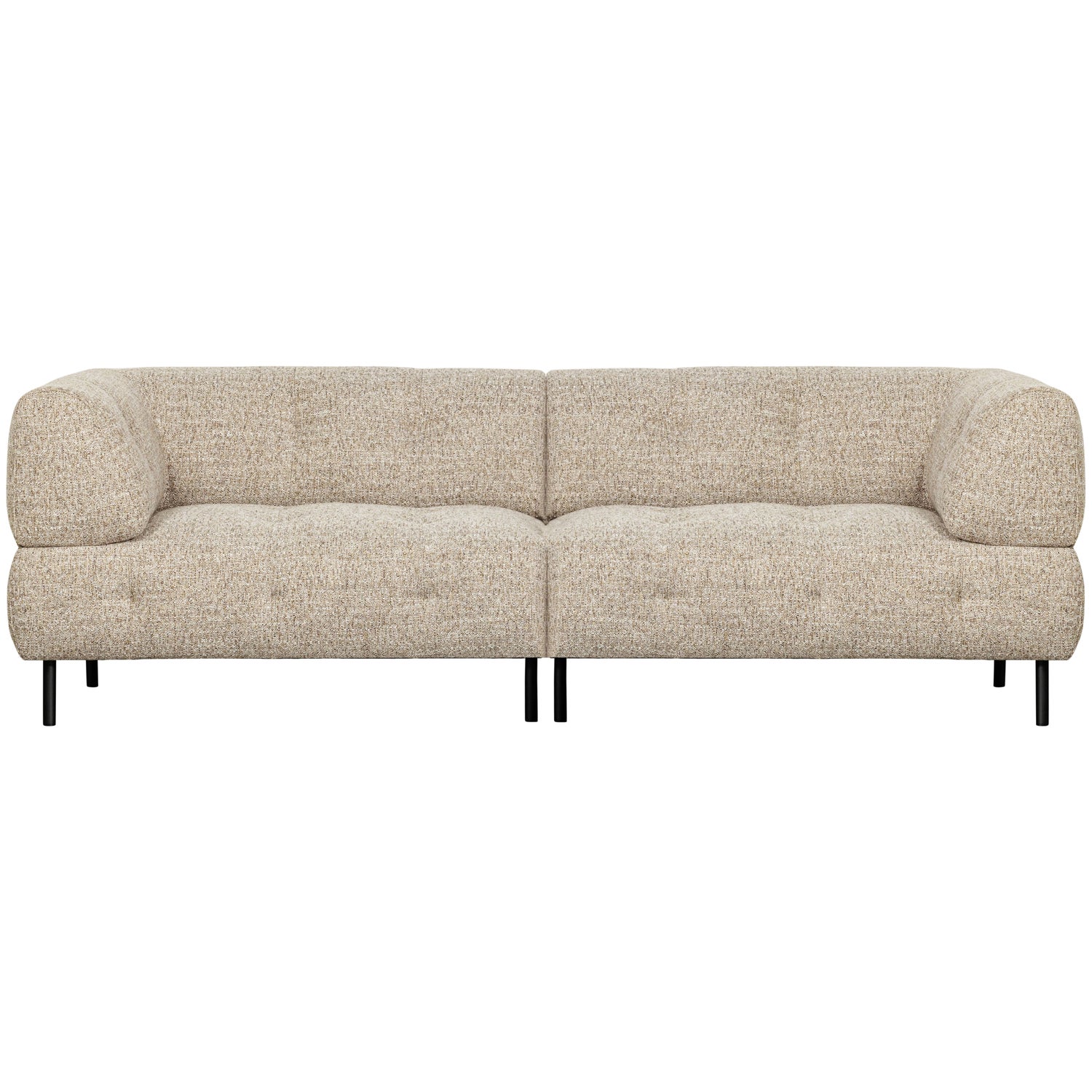 4 Sitzer Sofa Lloyd grober Webstoff natur-melange Couch