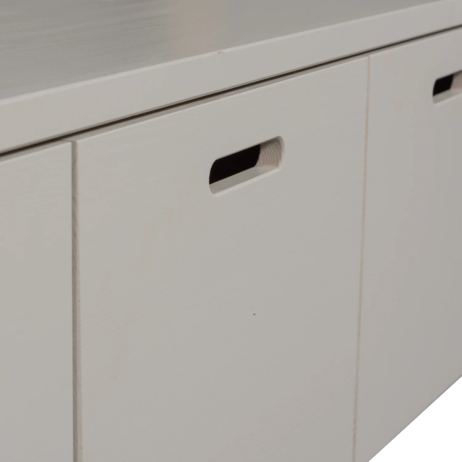 Sitzbank SILKE B 120 cm Bank Kiefernholz staubgrau