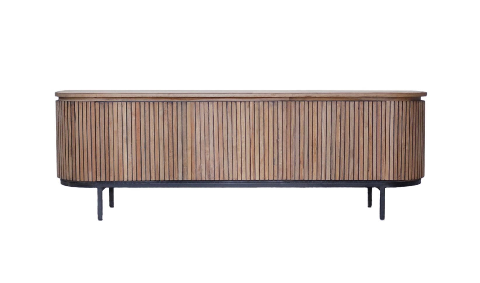 Lowboard TV Möbel LAUSANNE 170 cm Teakholz