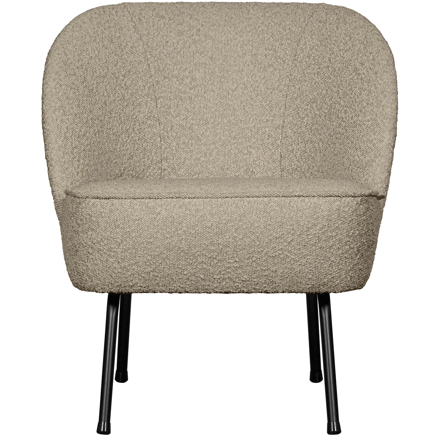 Sessel VOGUE Bouclé beige Loungesessel Clubsessel 