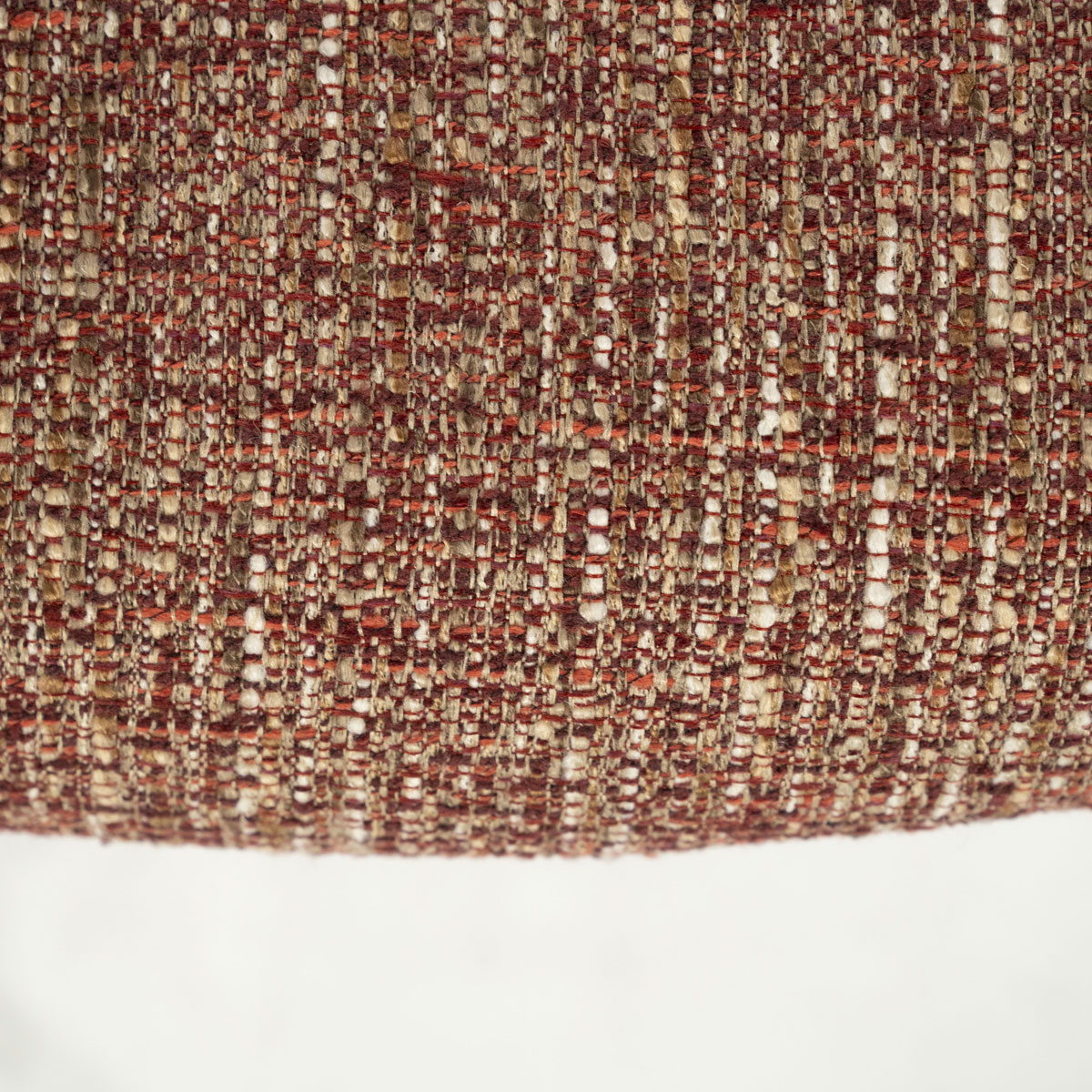 Esszimmer Stuhl Indy Vierfußstuhl Metall Stoff rot