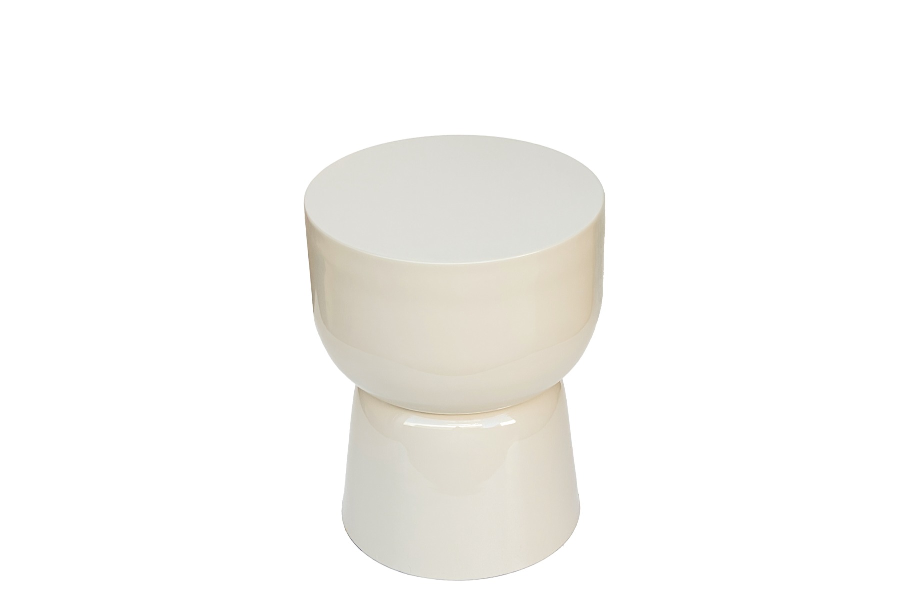 Beistelltisch Kian rund Ø 35 cm off white