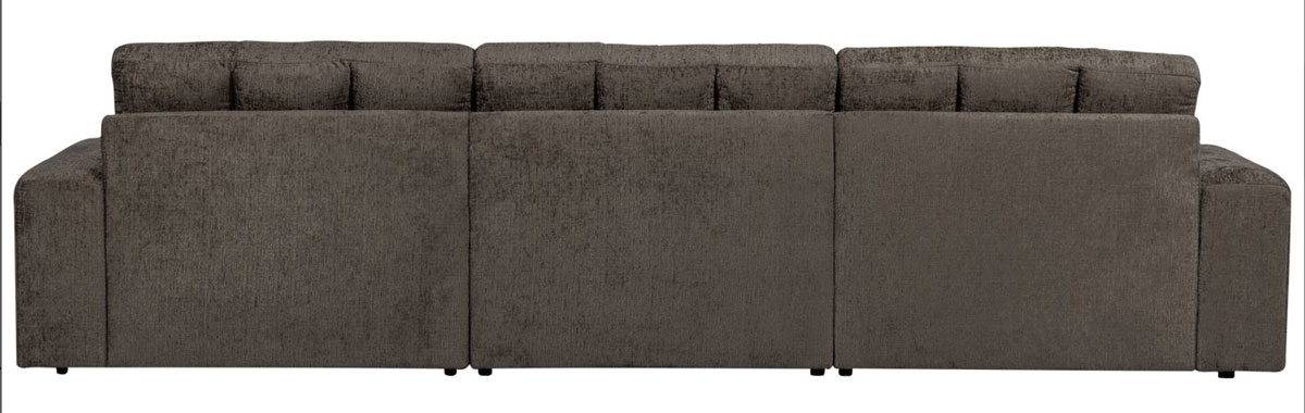 woood 3 Sitzer Sofa SECOND DATE Struktur Samt mountain