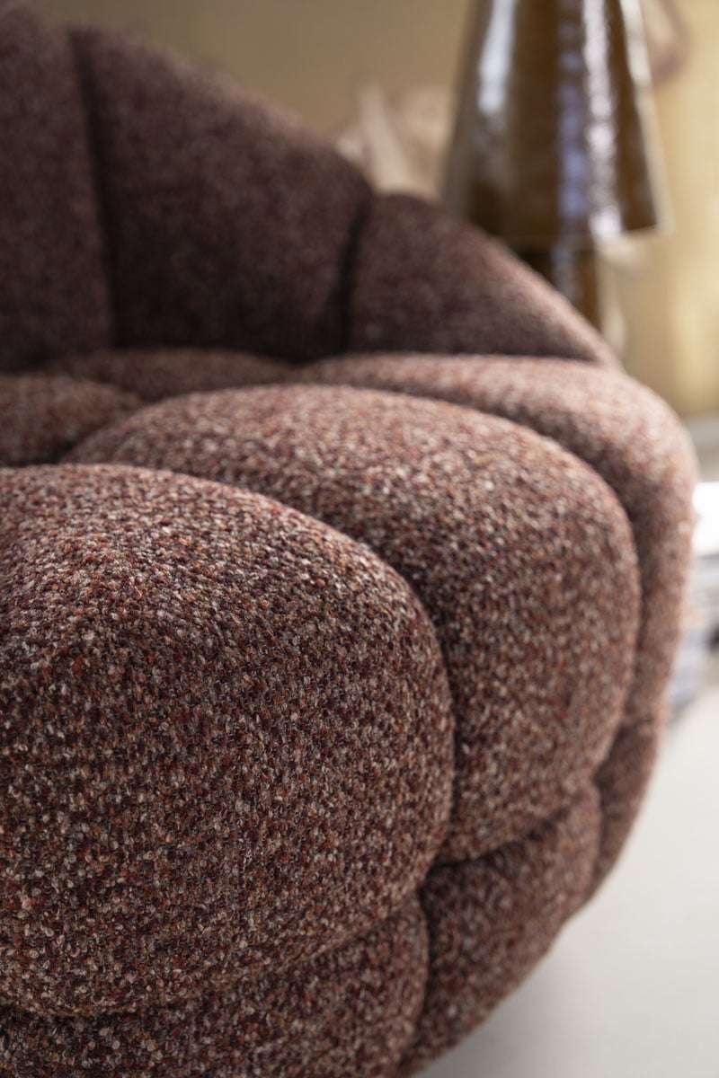 Sessel Tina Stoff rot Drehsessel Relaxsessel Fernsehsessel