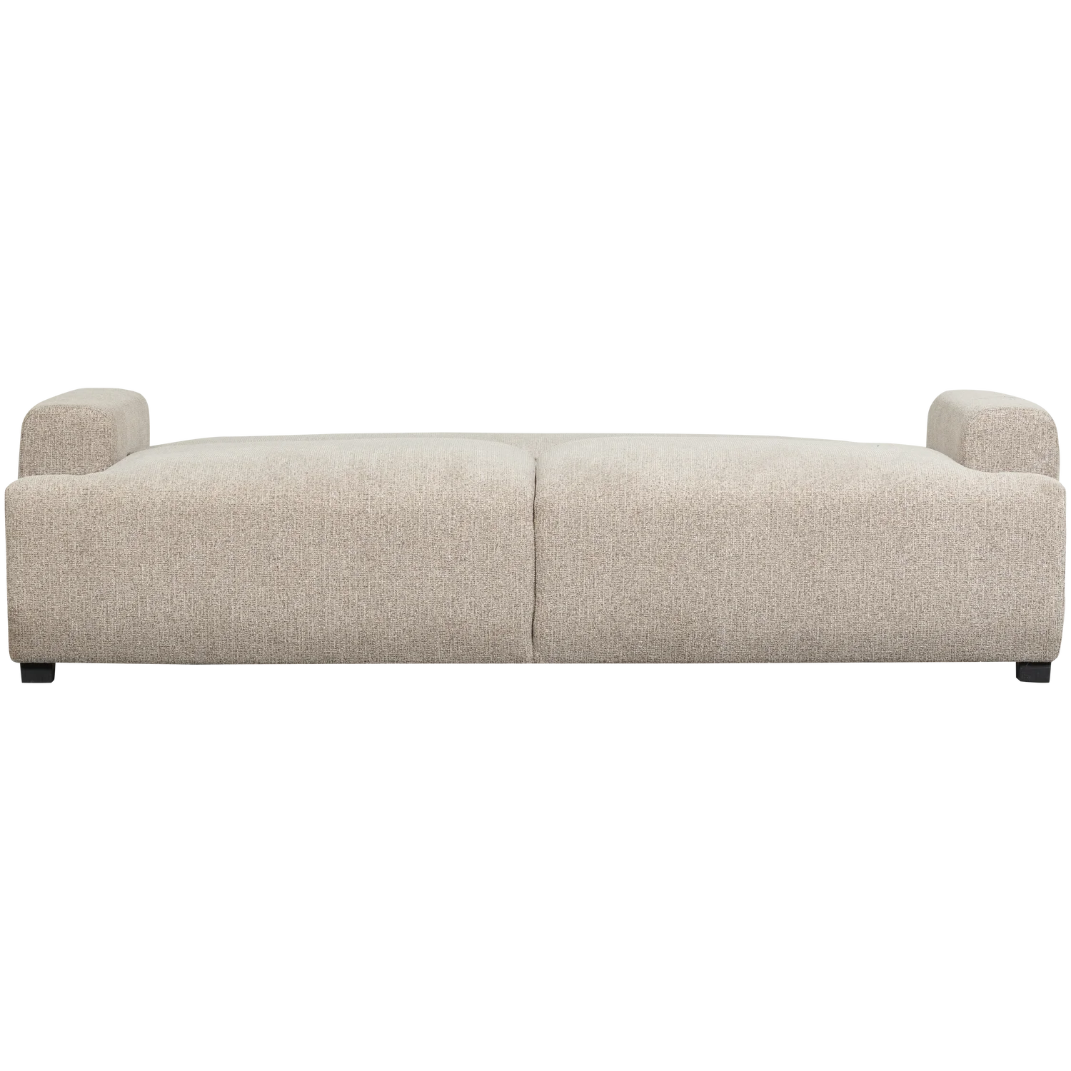 3 Sitzer Sofa NIGHT & DAY natur melange Couch Tagesbett Loungesofa Schlafsofa 