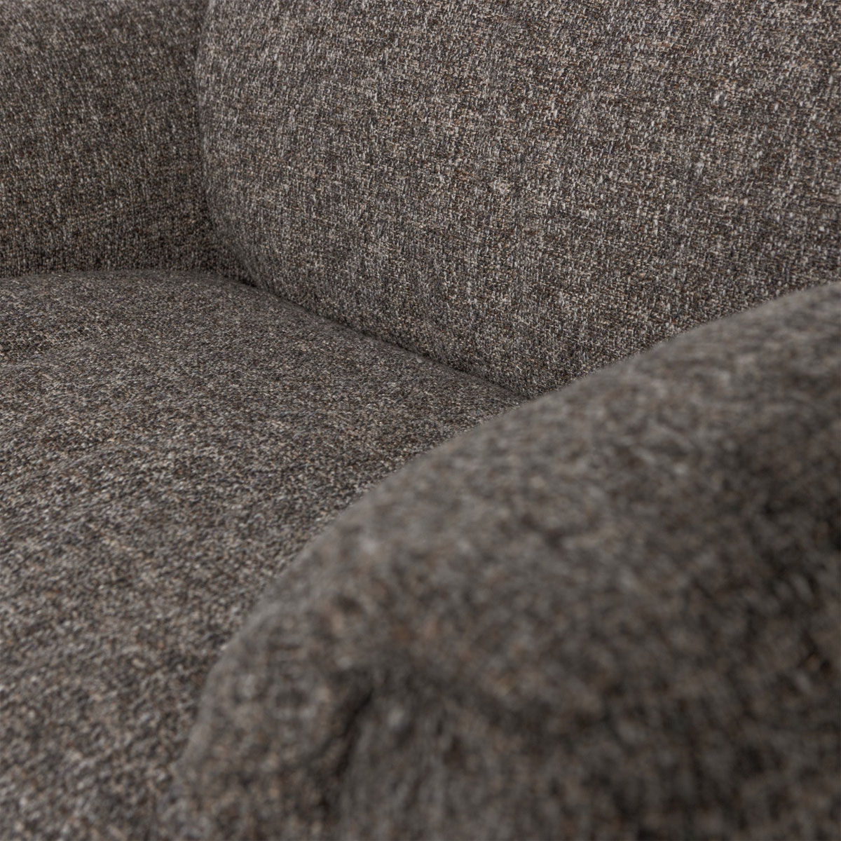 Sessel BAGGY drehbar Webstoff Chinelle warmgrau