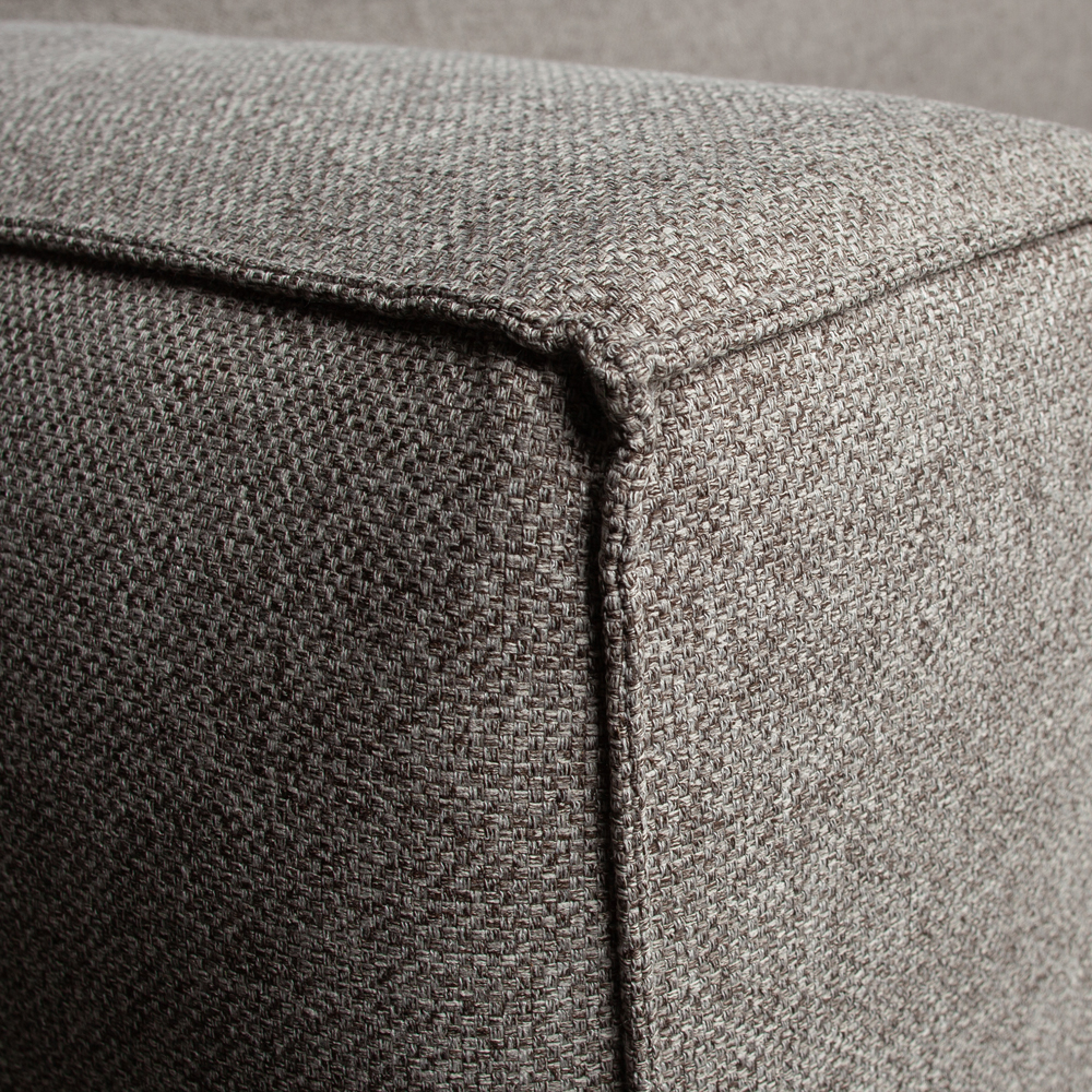 Ecksofa BEAN hellgrau Longchair links Sofa