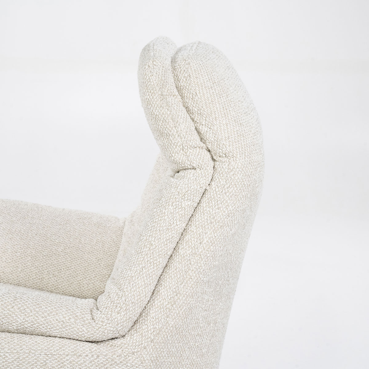 Relaxsessel Caleb elektrisch verstellb. mit Hocker Stoff beige