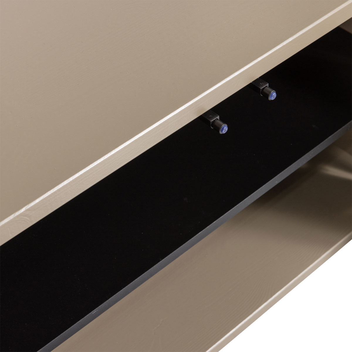 TV Möbel Lowboard TURNER 120 cm Kiefer schlammfarben
