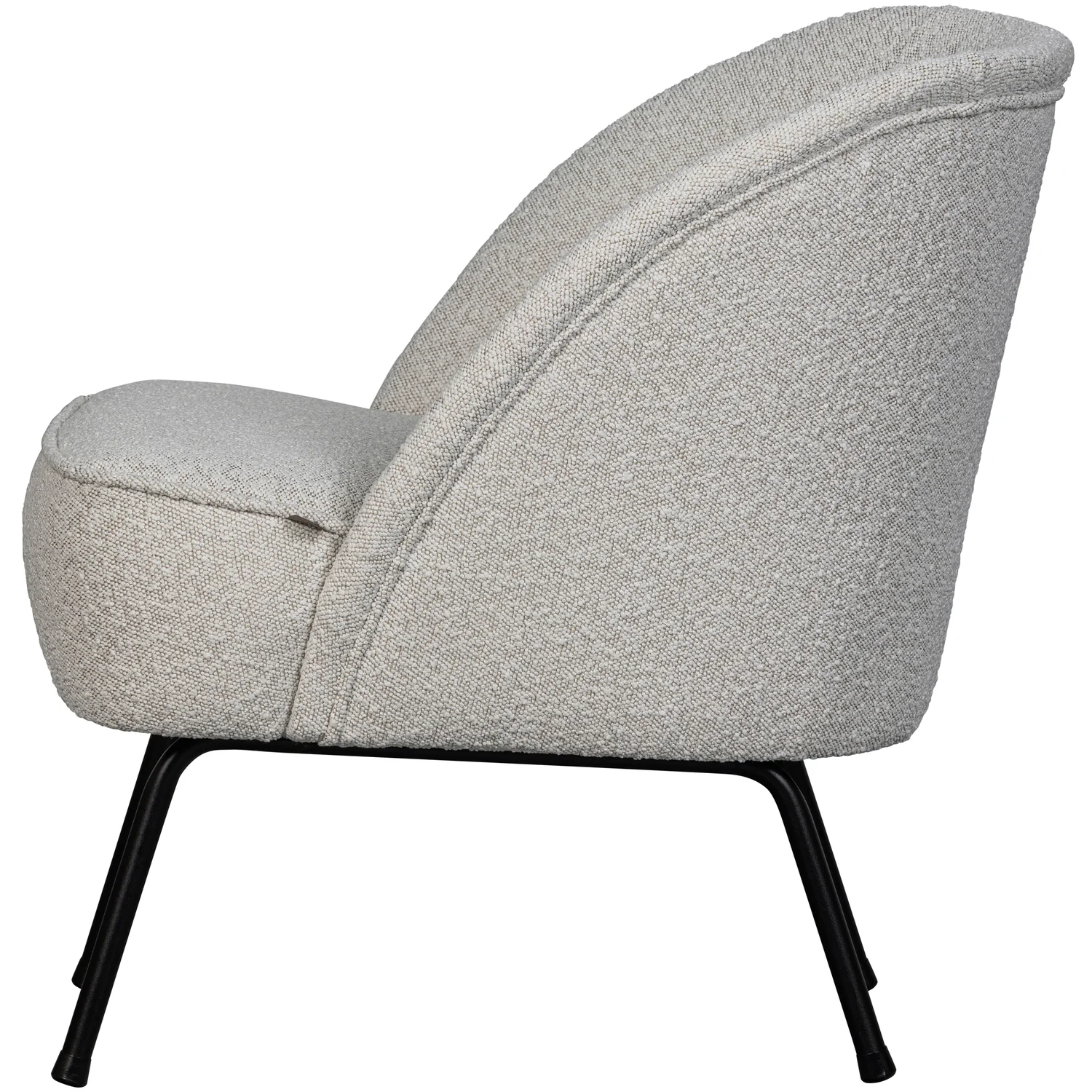 Sessel VOGUE Bouclé natur Loungesessel Clubsessel