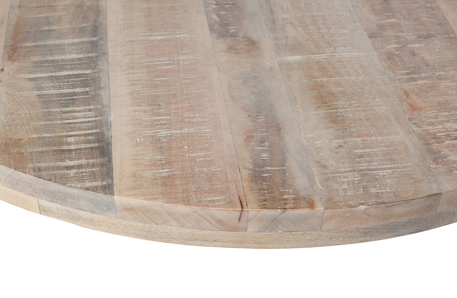 woood Tischplatte Tablo Mango Holz rund Ø 120 cm