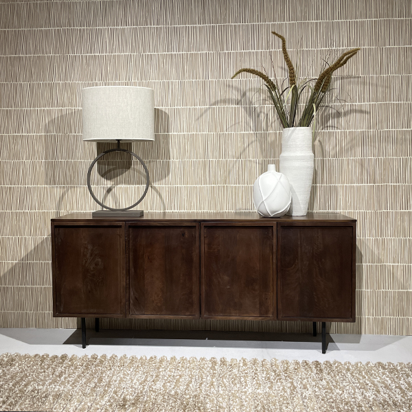 Sideboard Elan 180 cm Mangoholz braun    