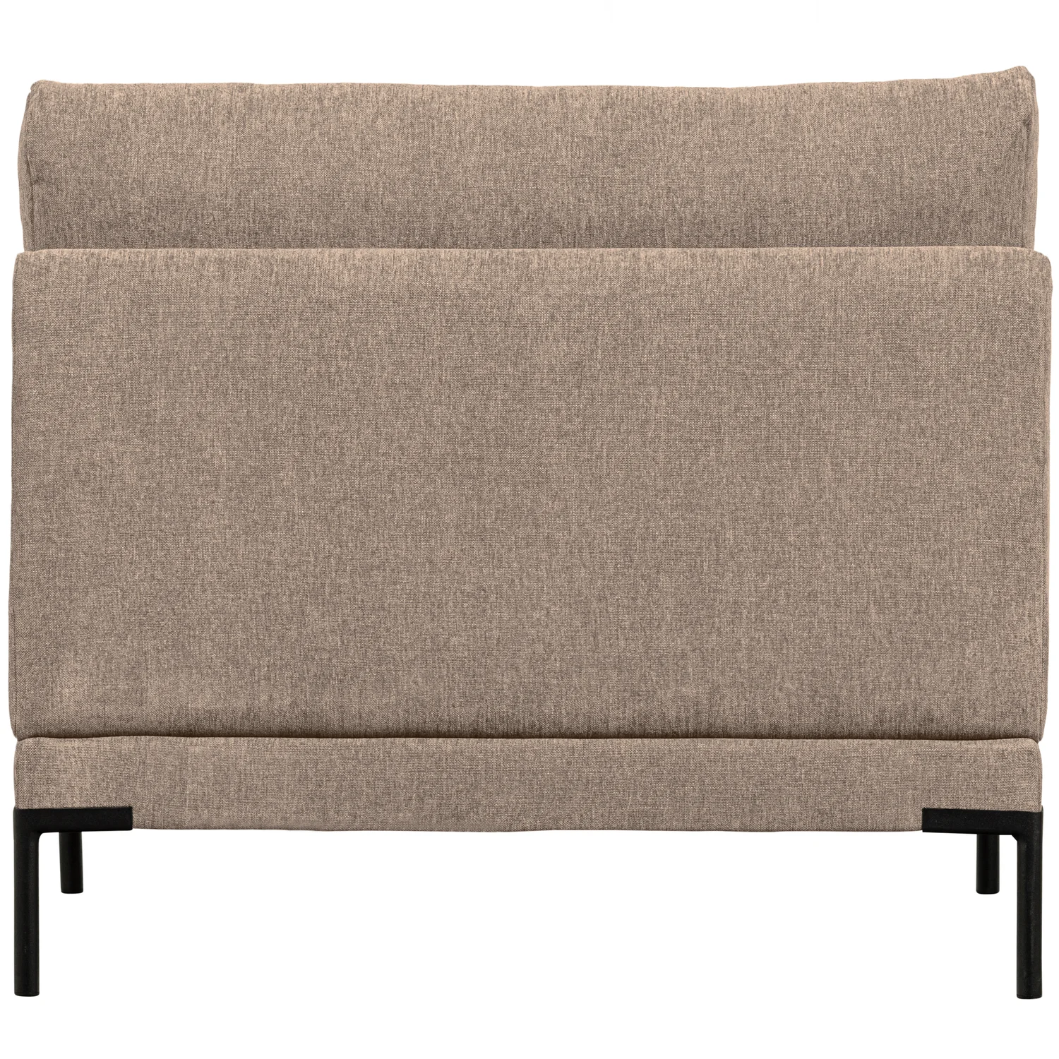 Loveseat Sessel Couple Element Chenille Webstoff mud melange