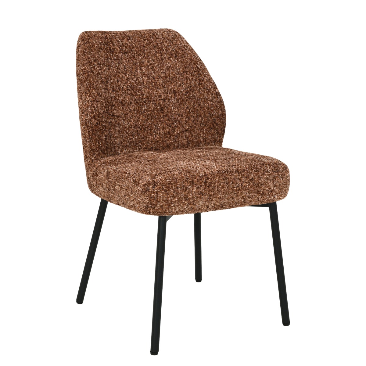 Esszimmerstuhl Tess Stuhl Stoff Bordeaux