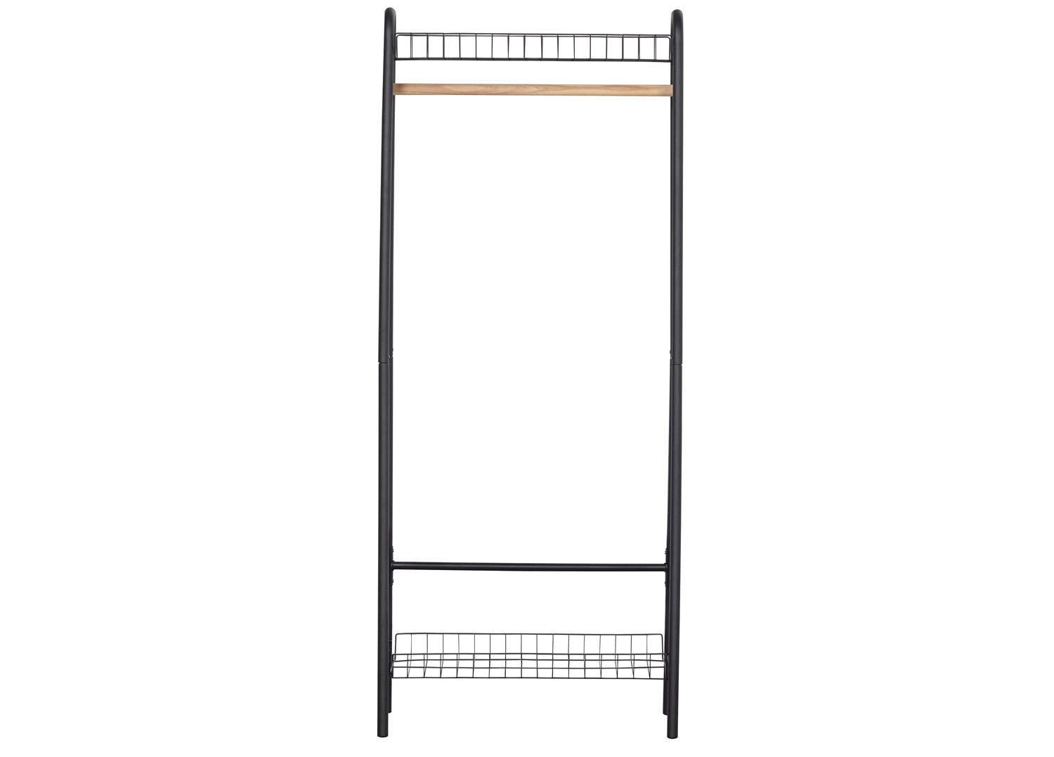 Standgarderobe Jovi Metall Schwarz Garderbobe