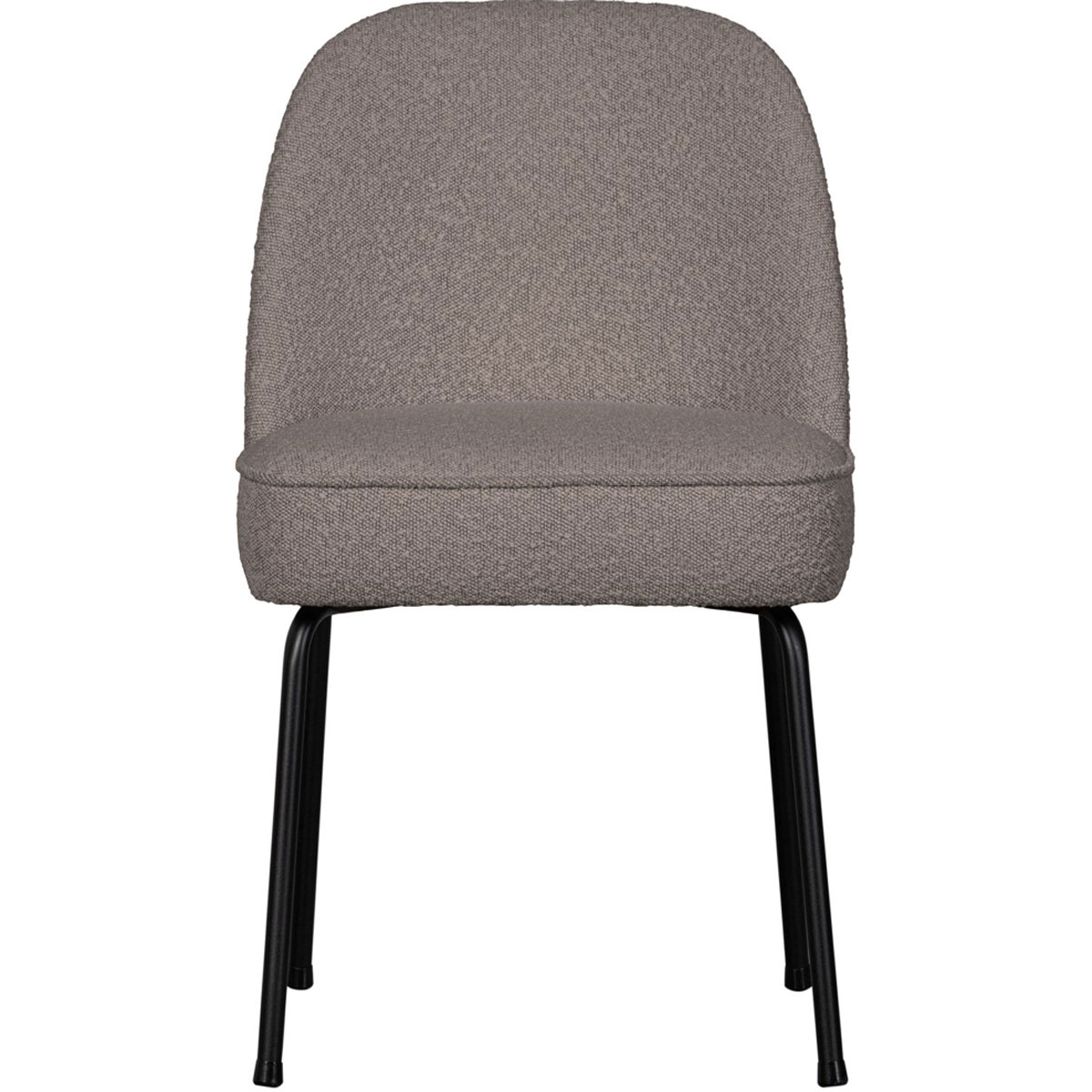 BePureHome 2er Set Esszimmerstuhl Vogue BOUCLÉ nougat