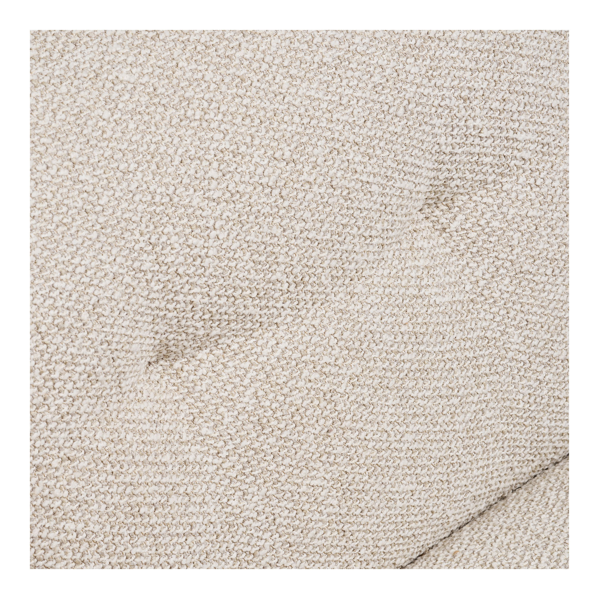 Sessel Marrakesch Stoff beige Eichengestell Relaxsessel Loungesessel