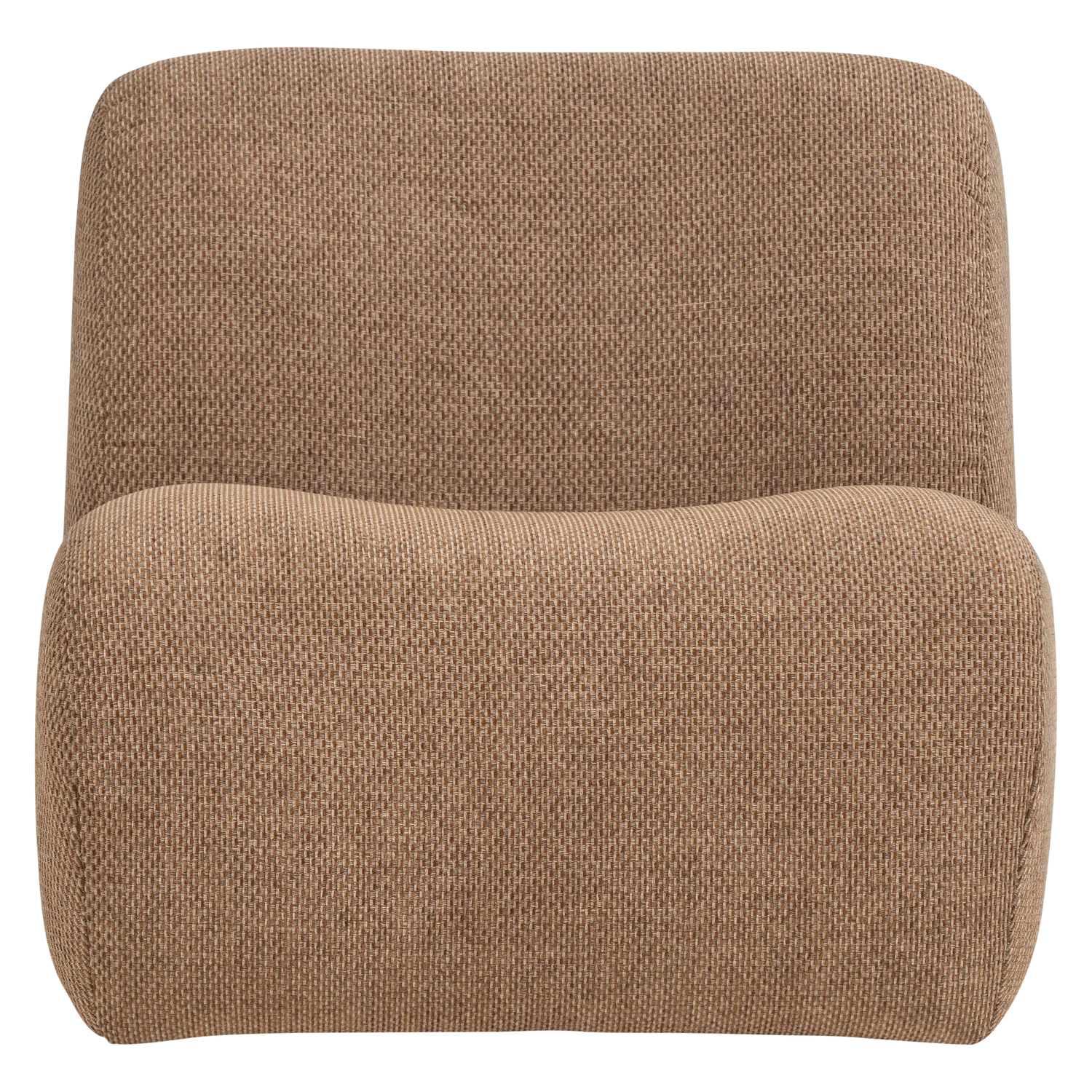 Lounge Sessel NOMU Chenille hellbraun