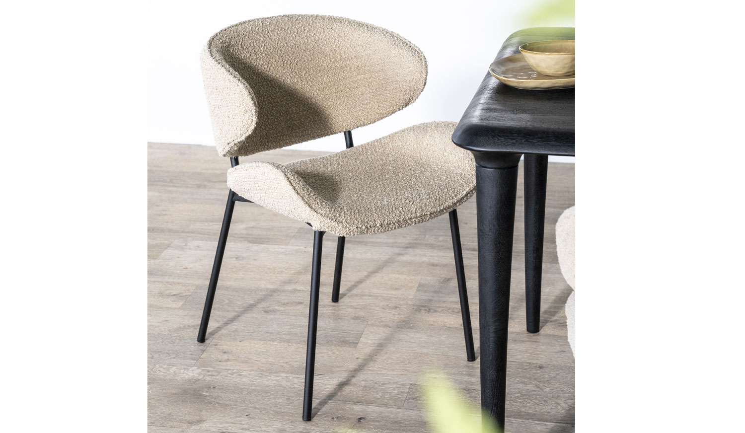 Esstischstuhl TESS NELA Spark sand Esszimmerstuhl
