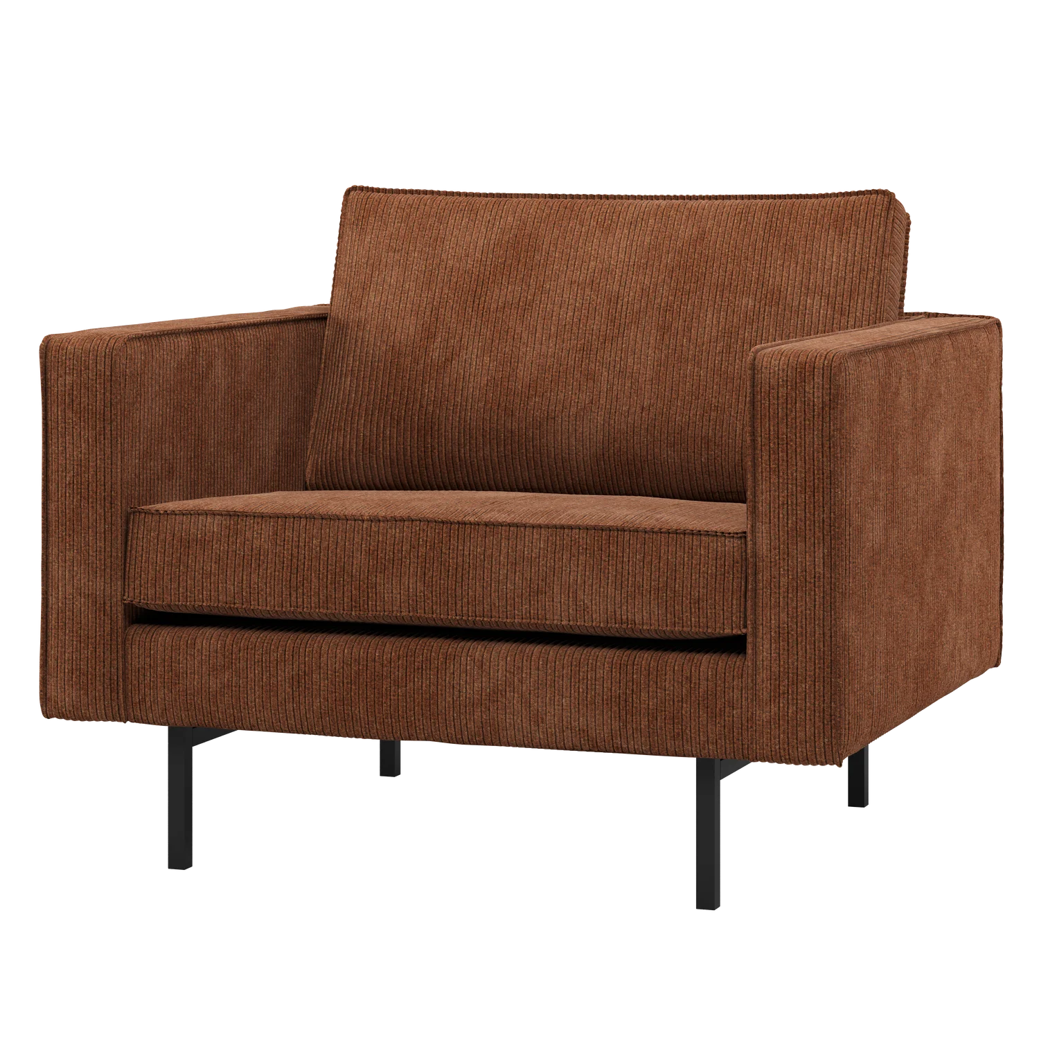 1,5 Sitzer Sessel Rodeo Ripstoff rostbraun Loungesessel