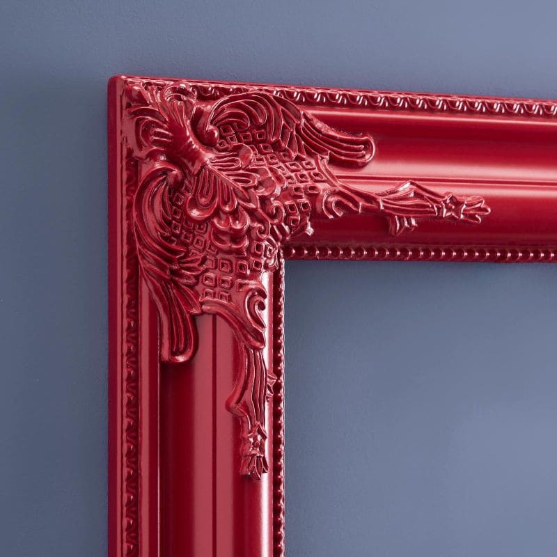 Bilderrahmen Royal Frame Rahmen Dekorahmen Holz rot